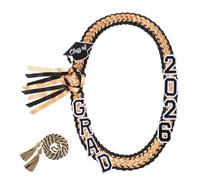 Générique Ribbon Necklace 2026 - Tassel Garland, Class Tool Professional Graduation Ceremony Keepsake Honors Award Regalia | Women Men Students Graduates High School for Party Photo Booth