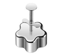 Générique Rice Ball Mold, Stainless Steel Sushi Press, Non-Stick Onigiris Shaper, Fun Meal Maker Tool, Sturdy & Easy To Use, Compact Size, Made Of 304 Stainless Steel Material