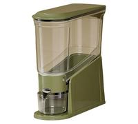 Générique Rice Container - Cereal Dry Food Storage, Desktop Management Tank, Precision Volume Release Button, Visual Remaining Quantity Tracking, Food Grade Containers for Home Pantry Display