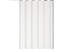Générique Rideau de Douche Tissus Polyester Imperméable Blanc/Vert/Bleu,Rideau de Bain Lavable avec Crochets pour Salles de Bains,Baignoire(Blanc,180x200cm)