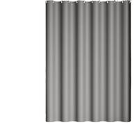 Générique Rideau de Douche Tissus Polyester Imperméable Blanc/Vert/Bleu,Rideau de Bain Lavable avec Crochets pour Salles de Bains,Baignoire(Gris,200x120cm)