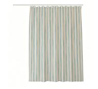 Générique Rideau de Douche Vertical à Rayures colorées Douces, imperméable, en Polyester, Parfait pour la décoration de la Salle de Bain