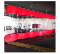 Générique Rideau de séparation extérieur, bâche imperméable, Rideau de séparation de Garage pour Zones de Travail, Rideau de Station de Lavage Industriel avec œillets, Rideau en Vinyle extérieur pour