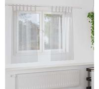 Générique Rideau en Voile 2 pcs Gris Clair 140 x 140 cm Polyester,Maison & Jardin,Décorations,Habillages de fenêtre,Rideaux,Gris Clair,0.97 KG,4108047