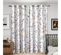 Générique Rideau Occultant Donut, Lot de 2 Rideaux Occultant Thermique Isolant à Oeillets, Motif Coloré Mignon, Decoration Chambre Salon Fenetre, 140 L x 200 H (P-622)