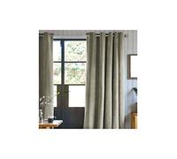 Générique Rideau Velours 100% Polyester - Taupe - 140x250 cm