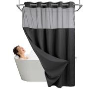 Générique Rideaux de Douche imperméables, Rideaux de Douche pour Salle de Bain | Rideaux de imperméables sans Crochet | de Modernes, Rideaux de conviviaux pour hôtel, Appartement
