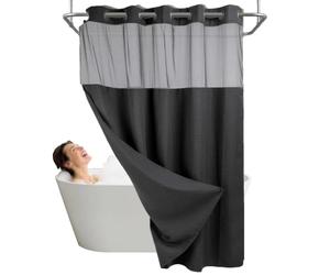 Générique Rideaux de Douche imperméables, Rideaux de Douche pour Salle de Bain | Rideaux de imperméables sans Crochet | de Modernes, Rideaux de conviviaux pour hôtel, Appartement