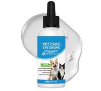 Générique Rinçage Oculaire pour Animaux | Solution Nettoyante Taches De Larmes 30 ML | Gouttes Oculaires Hydratantes Chatons | Convient Aux Chats Et Chiens Toutes Tailles Intérieur