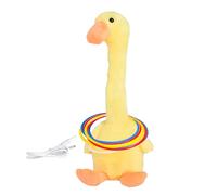 Générique Ring Tossing Game for Kids - Electronic Animal Duck Ring Toy | Outdoor Games Ducsk Rings Toy, Carnival Duck Rings Toys Game USB Electric Cute Ducks