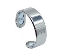 Générique Rings for Women Ring Natural Menopause Solution Adjustable Women MagnOpenCuff Ring Comfortable Adjustable Jewelry for Wedding Parties Men Adults Special Occasions (Iron)