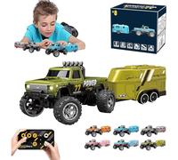 Générique Riprush Mini Monster 1:64 Off-Road LED Alloy Racer,360° Flip Rip Rush Alloy Racer with LED Lights,3-Speed Modes,Built for Stunts,Made to Flex,Unleash Adventure (Yellow)