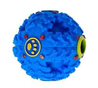 Générique Risa pour Chiens - Toys interactifs pour Chiens avec du Son | Chens avec Un Son de Rire | Boule de roulement Actif et mangeoire pour chens, Accessoire pour mâcher des chens