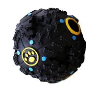 Générique Risa pour Chiens - Toys interactifs pour Chiens avec du Son | Chens avec Un Son de Rire | Boule de roulement Actif et mangeoire pour chens, Accessoire pour mâcher des chens