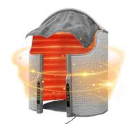 Générique Riscaldatore Sotto Scrivania In Tessuto Oxford 57,09 Pollici - Si Scalda A 150°F In 30 Secondi | Accessorio Da Ufficio Portatile, Sicuro E Confortevole Senza Togliere Le Scarpe