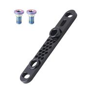 Générique Road Bike Brake Adapter - Aluminum Precise Front Rear | Disc Brake Adapter for Bike Front Rear | 140mm 160mm Flat Mount Converter, Hydraulic Brakes Base, for Commuting Touring Travel