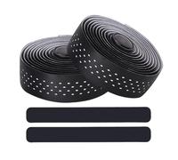 Générique Road Bike Handlebar Tape - Non-Slip Vibration Dampening Grip Tape, Shock Absorbing PU EVA Bar Wrap For Biking Travel Commuting Adventure Maintenance Men Women, 1 Pair With End Plugs