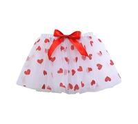 Générique Robe Ado Fille,Robe Princesse Fille 3 Ans,Robe élégante pour Petite Fille, idéale pour Une fête, Unie, avec Jupe et Motif cœur. Parfaite pour Les Petites Filles. (White, 8-10 Years)