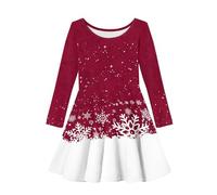 Générique Robe Bebe Fille, Robe De NoëL Fille La A La RayéE Tenue Noel De PèRe NoëL | Enfant Bébés Filles C'est Mon 1er / 2ème Anniversaire Princesse