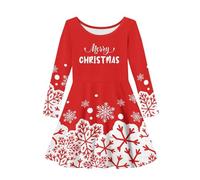 Générique Robe Bebe Fille, Robe De NoëL Fille La A La RayéE Tenue Noel De PèRe NoëL | Enfant Bébés Filles C'est Mon 1er / 2ème Anniversaire Princesse