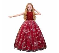 Générique Robe Bebe Fille, Robe De NoëL Fillette Robes VêTements De NoëL BéBé DAY8 Bébé Fille Cérémonie Princesse Manche Longue Costume Noel Costume