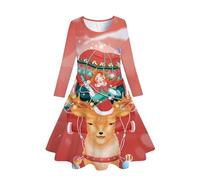 Générique Robe Bebe Fille, Robe NoëL BéBé Fille Bébés Filles Noël Tutu Jolie Ensemble Hiver Tutu Pull Bébé Filles De | Enfant Bébés C'est Mon 1er / 2ème Anniversaire Princesse