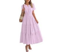 Générique Robe Ceremonie Femme 2025 Loose Trendy Cozy Wedding Evening Party Manches Courtes Clothes Slim Fit Élégante Vacances Beach Vocation Vetement Flowy Formal Casual Cocktail Soiree Outfits S
