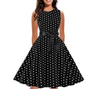 Générique Robe Cocktail élégante pour soirée et événements spéciaux création féminine pour réception Mariage ou dîner thé Tenue de fête Confortable et stylée (Black, XL)