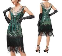 Générique Robe Cocktail Femme Chic Robe Sexy Femme Robe Femme Robe De Soiree Femme Longue Robe Chic Femme Cocktail Robe pour Ceremonie Femme Robe Chaude Hiver Femme (Vertfoncé, L)