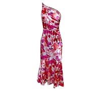 Générique Robe de Cocktail Femme Mariage Tempérament de la Mode des Dames Printemps et à l'été de 2023 Robe à imprimé en Queue de Poisson avec Bretelles à col incliné