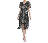 Générique Robe de cosplay grande style cour impériale pour femme avec décorations élégantes de franges paillettes perles et pompons