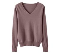 Générique Robe De Pour Fille Princesse Cute V Neck Soft Knit Pullovers Teens Casual Loose Spring Long Sleeve Tops 5 15 Years Chandails Pour Filles Pour Vente De Leggings (Purple, 8-9 Years)