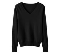Générique Robe De Pour Fille Princesse Cute V Neck Soft Knit Pullovers Teens Casual Loose Spring Long Sleeve Tops 5 15 Years Chandails Pour Filles Pour Vente De Leggings (Black, 10-11 Years)