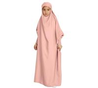 Générique Robe de prière Abaya - Pour enfants et filles - Manches longues - Robe musulmane islamique - Robe turque arabe - Robe de prière pour le Ramadan