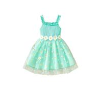 Générique Robe de Princesse Fille d'été sans Manches à Volants pour Petites Filles