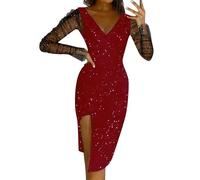 Générique Robe De Soiree Femme Bleu Roi Soirée Longue Chic Robes Mariage Beige Verte Emeraude Multiposition pour Taille Empire Et Elegant Short Moulante Bal~