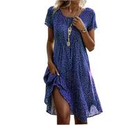 Générique Robe de Soirée Longue Coton Mi-Longue D'été Cocktail Robe Pas Cher Vêtements Demoiselle 2025 Longues Bohème Boheme Trapeze Soirée Moulante Mes Commandes, L
