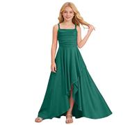 Générique Robe de soirée pour Fille, Robe de Bal de Promo Courte Devant Longue Derriere et élégante, Robes d'été sans Manches décontractées pour Enfant 3-12 Ans