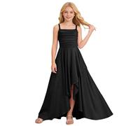 Générique Robe de soirée pour Fille, Robe de Bal de Promo Courte Devant Longue Derriere et élégante, Robes d'été sans Manches décontractées pour Enfant 3-12 Ans