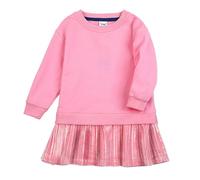 Générique Robe Décontractée pour Fille en Velours et Tissu Principal Couleur Unie Style Mignon et Confortable pour Quotidien(6-7 Years)