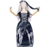 Générique Robe d'Halloween 2025 pour fille,Vêtements Carnaval Cosplay DéContracté Midi Costume Sorcière Enfant Gothique de Soirée Fille Halloween Fête