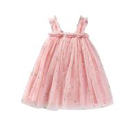 Générique Robe Ete Fille Bébé Floral Casual Robe Plage Princesse Robes Soirée Robes Anniversaire sans Manches Couches Filles D'été Toddler Enfants 16Y Tutu Plage Filles