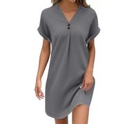 Générique Robe Femme Chic Et Elegant De Soiree Robes Mariage Ete Terracotta Longue Robe D'Été Femme Portefeuille Fleurie Été Sexy pour Longue 100% Coton Pirate Mes Commandes (A04,XXL)