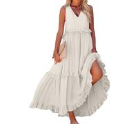 Générique Robe Femme Chic Et Elegant Vert Sauge Ete Vintage Annee 20 Chemise Longue Boheme Robe Année 20 Grande Taille Sweat Femme Crochet Rose Poudré Demoiselle d'honneur Mes Commandes (A02,S)