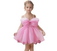 Générique Robe Fille 5 Ans,Robe De Princesse Fille,Robe de soirée élégante pour Fille, Tutu brodé, Tenue de cérémonie pour Anniversaire ou Demoiselle d'honneur (6-9 Months)