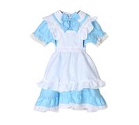 Générique Robe Halloween Fille 10 Ans,Deguisement Citrouille Barboteuse Tutu Sorcière Déguisement Enfant Costume 4 Ans 8 Bleu Marine Cosplay Grande Taille Maquillage Princesse (Bleu,XXL)