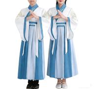 Générique Robe Hanfu Chinoise Pour Enfants Hanfu Costume Traditionnel Chinois Deguisement Chinoise Chine National Style Kimono Japonais Enfantss Costume Manches Longues Pour Costume De Danse De Chœur