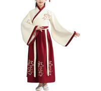 Générique Robe Hanfu Pour Enfants, Costume Traditionnel Chinois Tunique Pour Garçon Spectacle Scénique Performance Cosplay Carnaval Déguisement Magnifique Artistique