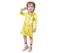 Générique Robe Maxi Robe à Manches Longues et col Ras du Cou à Paillettes Fines pour Enfants t-Shirt Droite