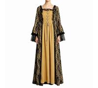 Générique Robe médiévale en dentelle patchwork style cour pour dame